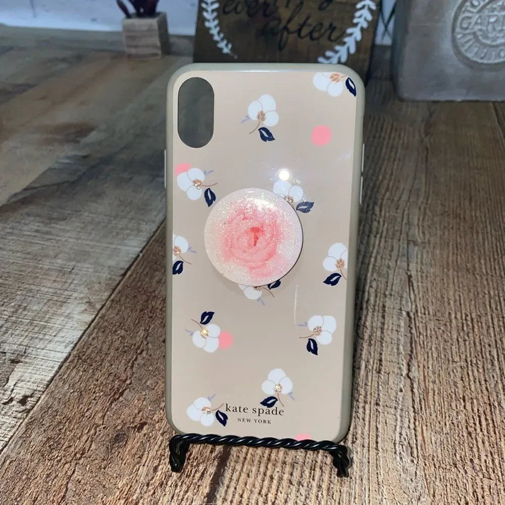 💜 Kate Spade phone‎ cases,breezy floral, iPhone XS Max